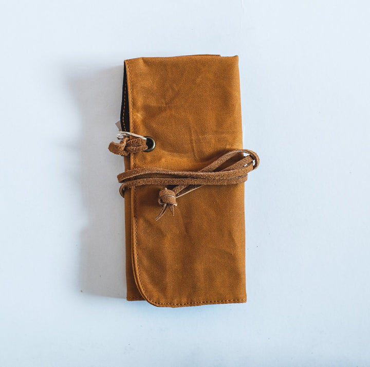 Barrie Waxed Canvas Watch Roll - Roots Collective PH
