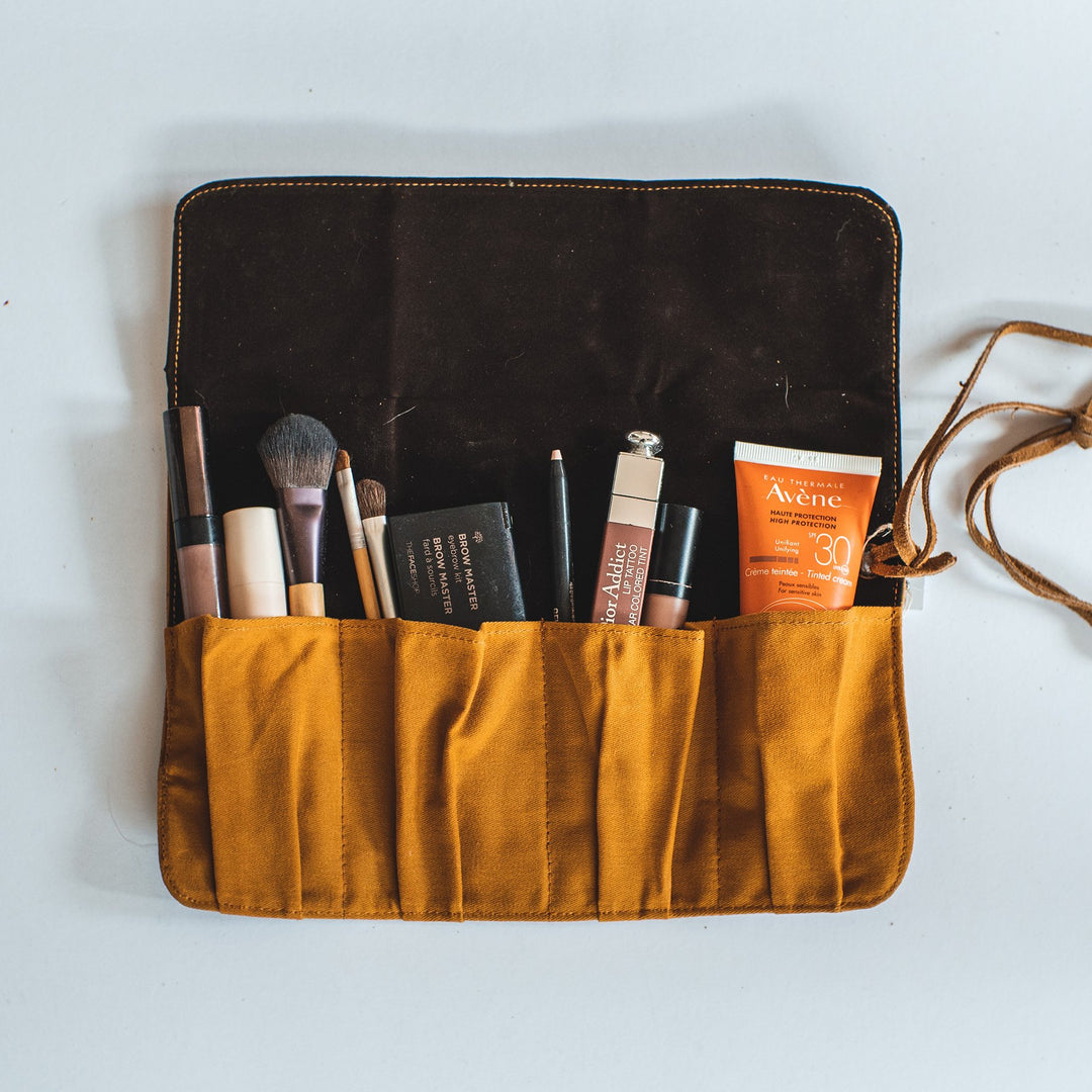 Barrie Waxed Canvas Watch Roll - Roots Collective PH
