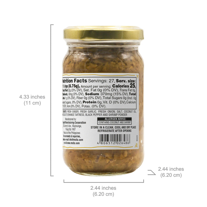 Mama Sita's Ginger Garlic Simmer Sauce