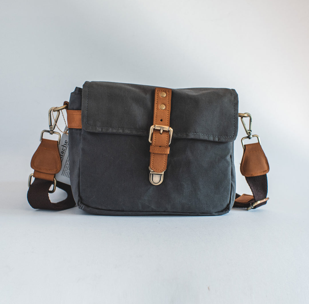 Harvey Waxed Canvas Camera Bag - Roots Collective PH