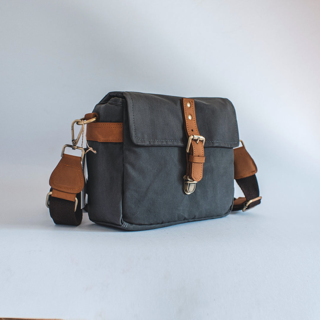 Harvey Waxed Canvas Camera Bag - Roots Collective PH