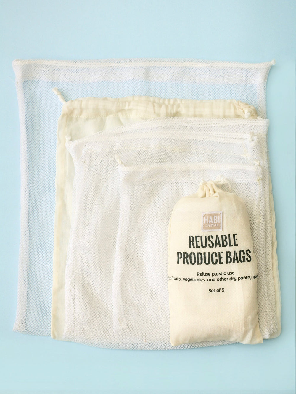 Reusable Produce Bags Set - Roots Collective PH