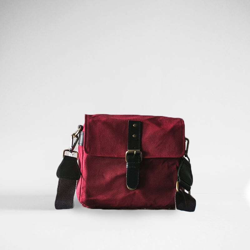 Gouache Holga Waxed Canvas Camera Bag