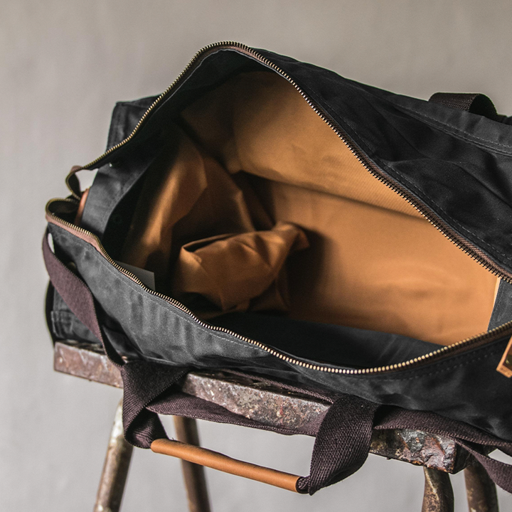 Gouache Hogarth Waxed Canvas Duffel Bag