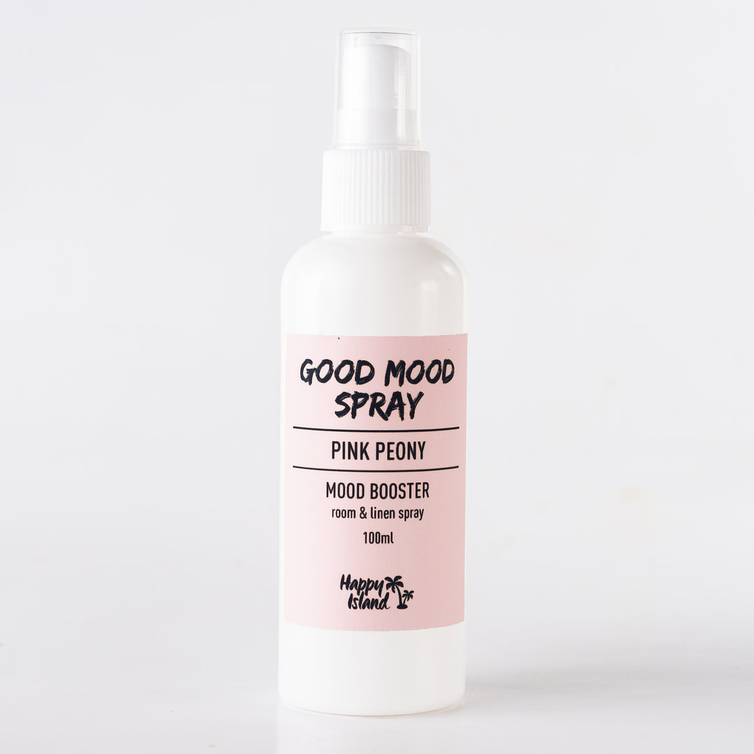 Happy Island Good Mood Spray in Pink Peony