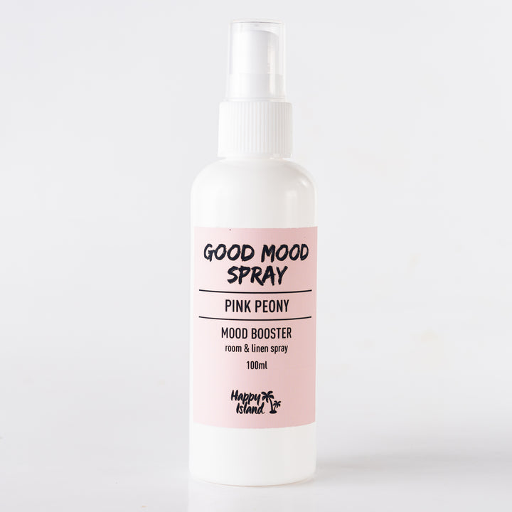 Happy Island Good Mood Spray in Pink Peony