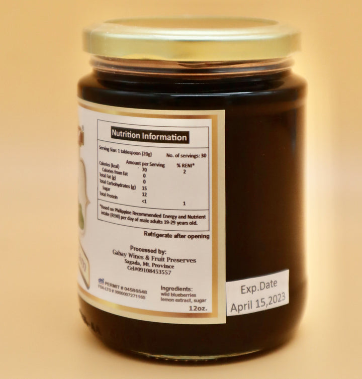 Gabay Wines and Fruit Preserves Mulberry Jam