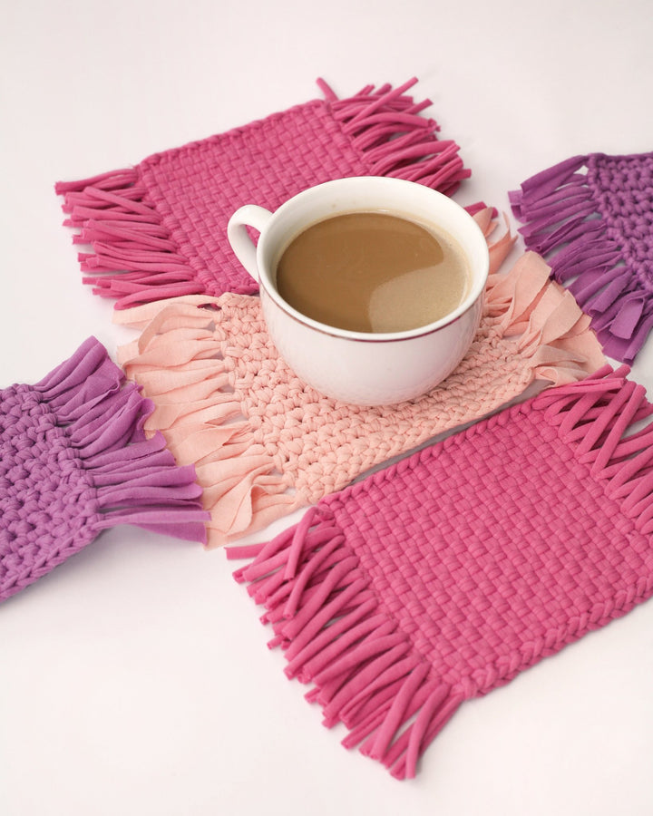 HABI Footwear and Lifestyle Handwoven Mug Rug