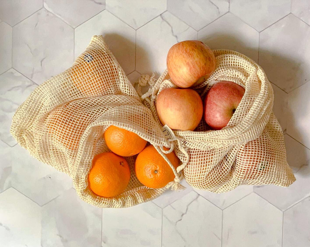 Eco-Loving Ideas Cotton Mesh Produce Bags