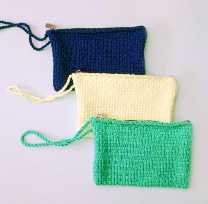 Hand-Woven Wristlet Pouch - Roots Collective PH