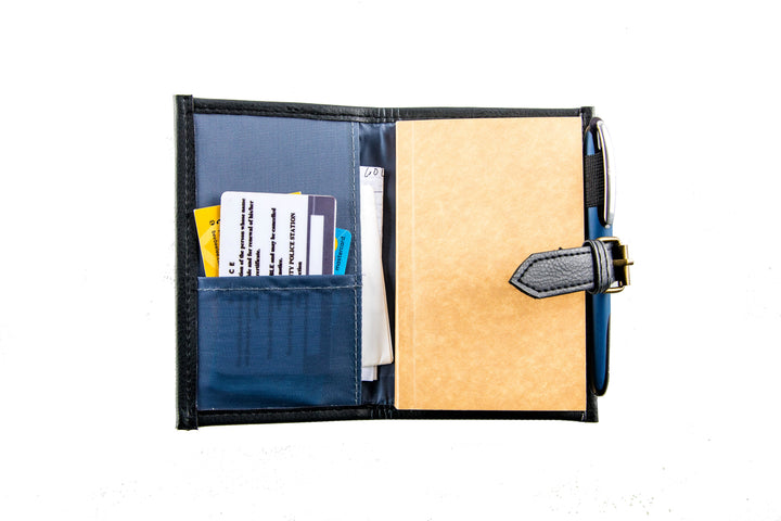 Pacem II Vegan Leather Buckled Notebook Sleeve - Roots Collective PH