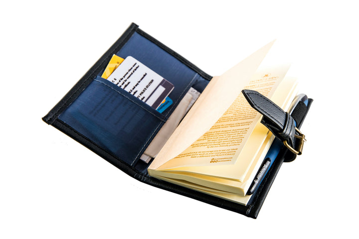 Pacem II Vegan Leather Buckled Notebook Sleeve - Roots Collective PH