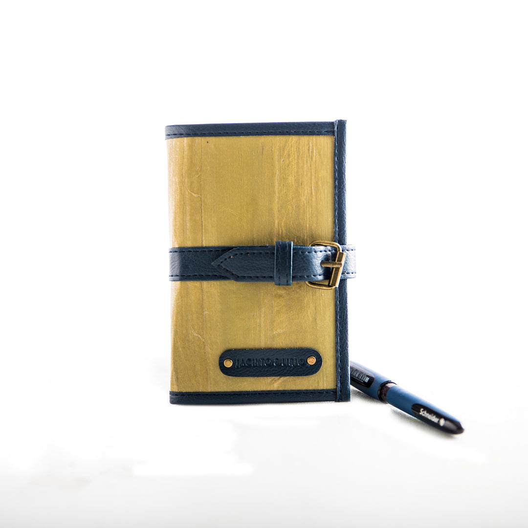 Pacem II Vegan Leather Buckled Notebook Sleeve - Roots Collective PH