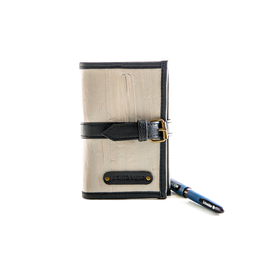 Pacem II Vegan Leather Buckled Notebook Sleeve - Roots Collective PH