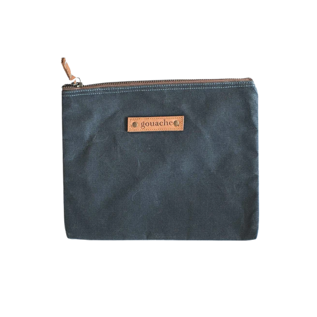 Joey Waxed Canvas Pouch - Roots Collective PH