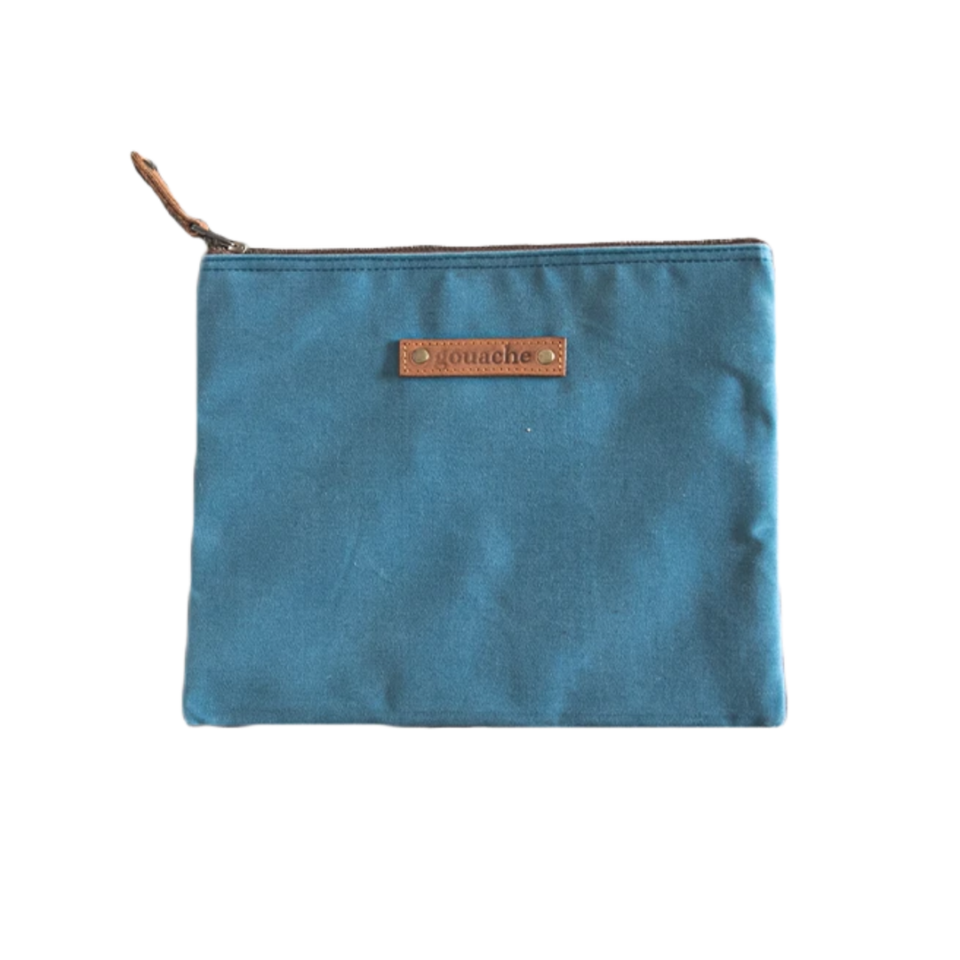 Joey Waxed Canvas Pouch - Roots Collective PH