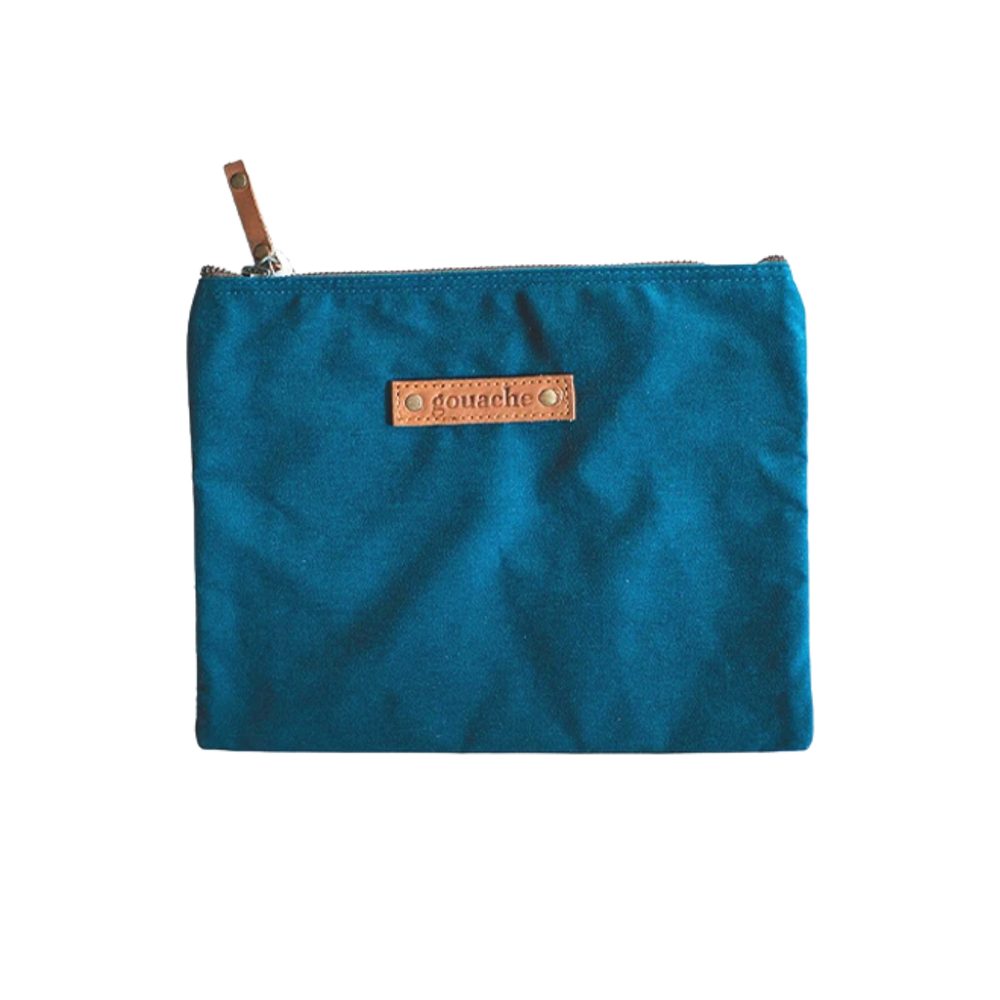 Joey Waxed Canvas Pouch - Roots Collective PH