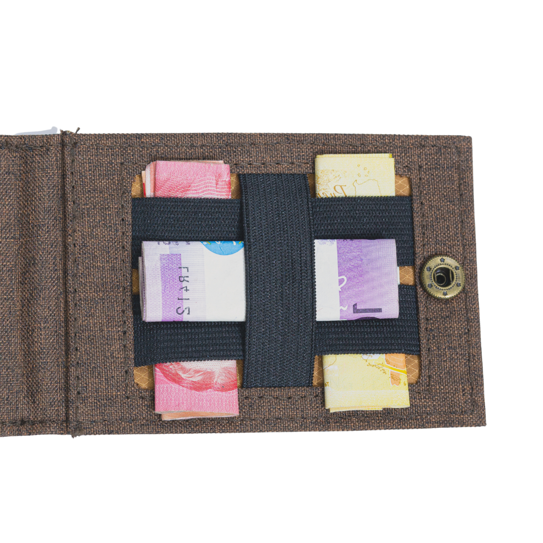 Jacinto and Lirio Kaibigan II ID Vegan Leather Wallet Horizontal Orientation
