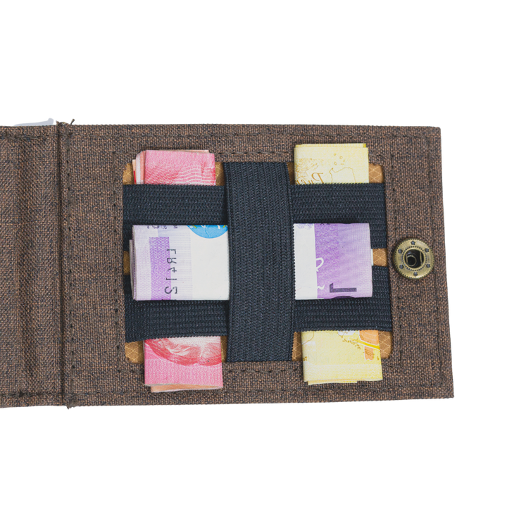 Jacinto and Lirio Kaibigan II ID Vegan Leather Wallet Horizontal Orientation