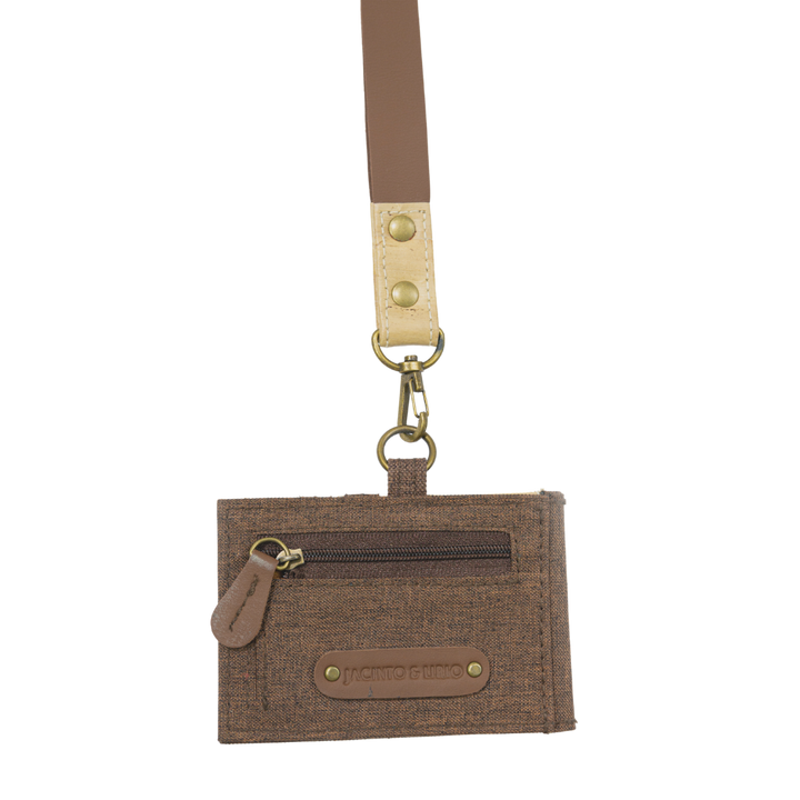 Jacinto and Lirio Kaibigan II ID Vegan Leather Wallet Horizontal Orientation