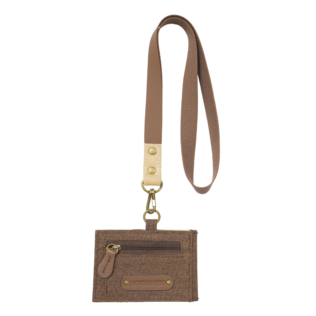 Jacinto and Lirio Kaibigan II ID Vegan Leather Wallet Horizontal Orientation