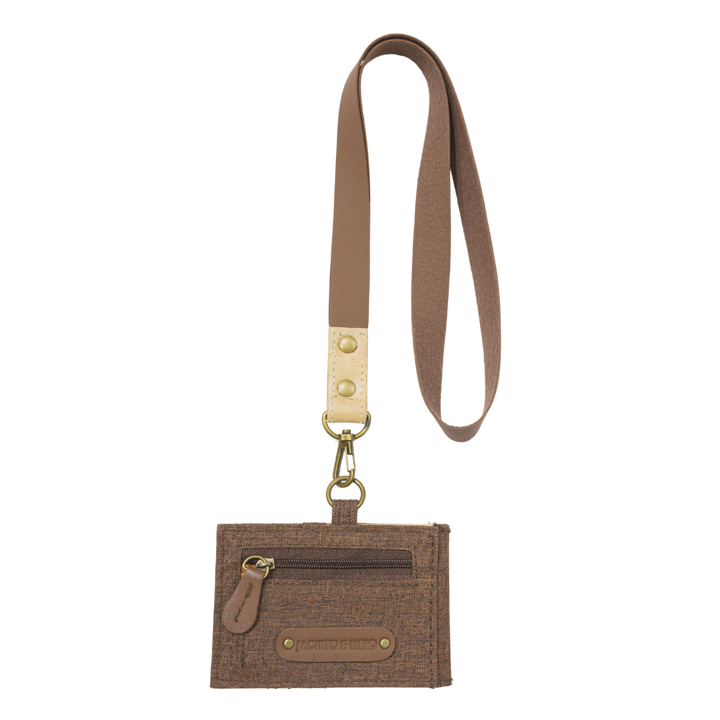 Jacinto and Lirio Kaibigan II ID Vegan Leather Wallet Horizontal Orientation