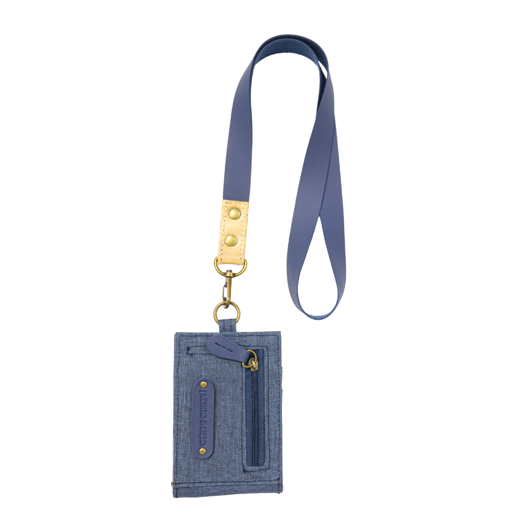 Jacinto and Lirio Kaibigan II ID Vegan Leather Wallet Vertical Orientation