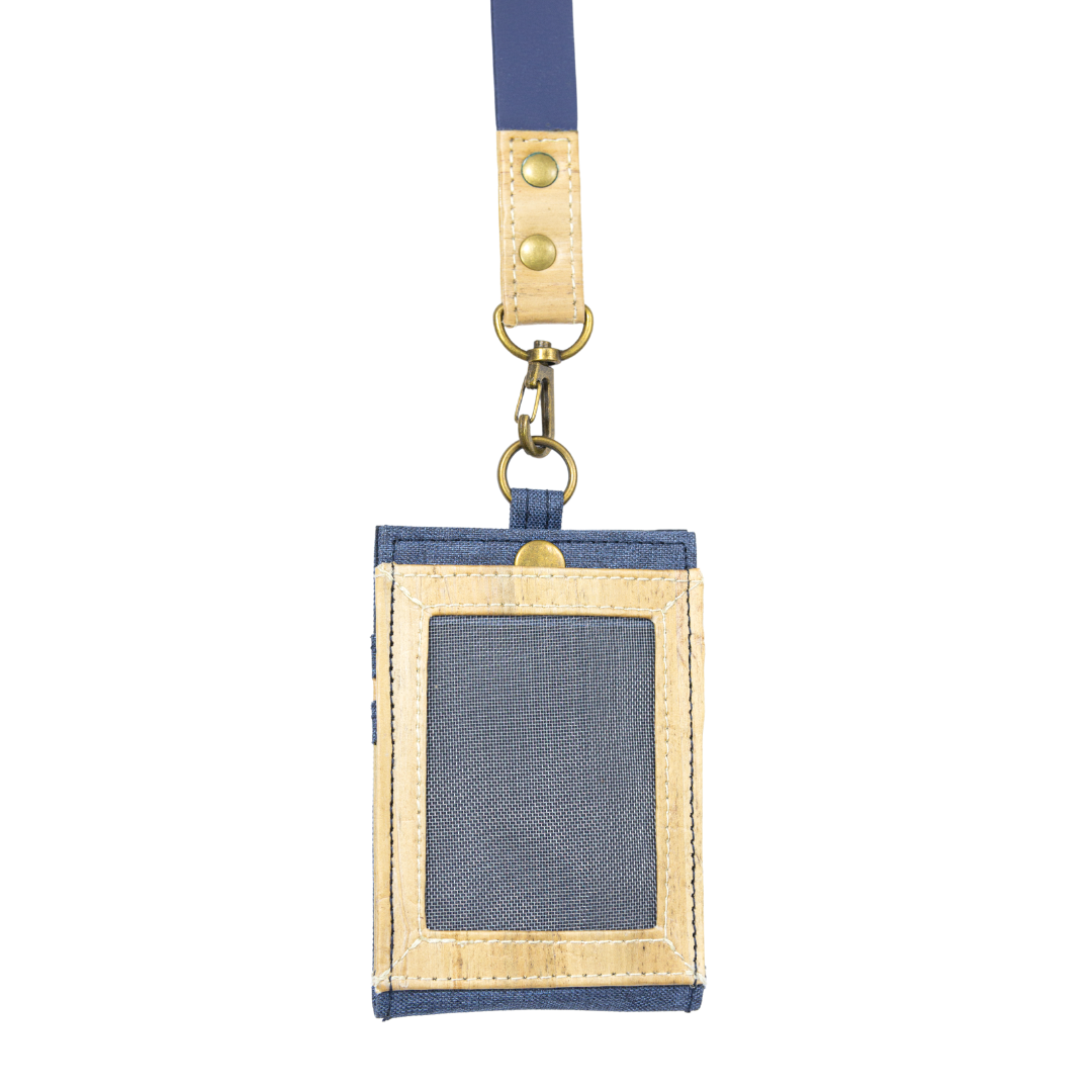 Jacinto and Lirio Kaibigan II ID Vegan Leather Wallet Vertical Orientation