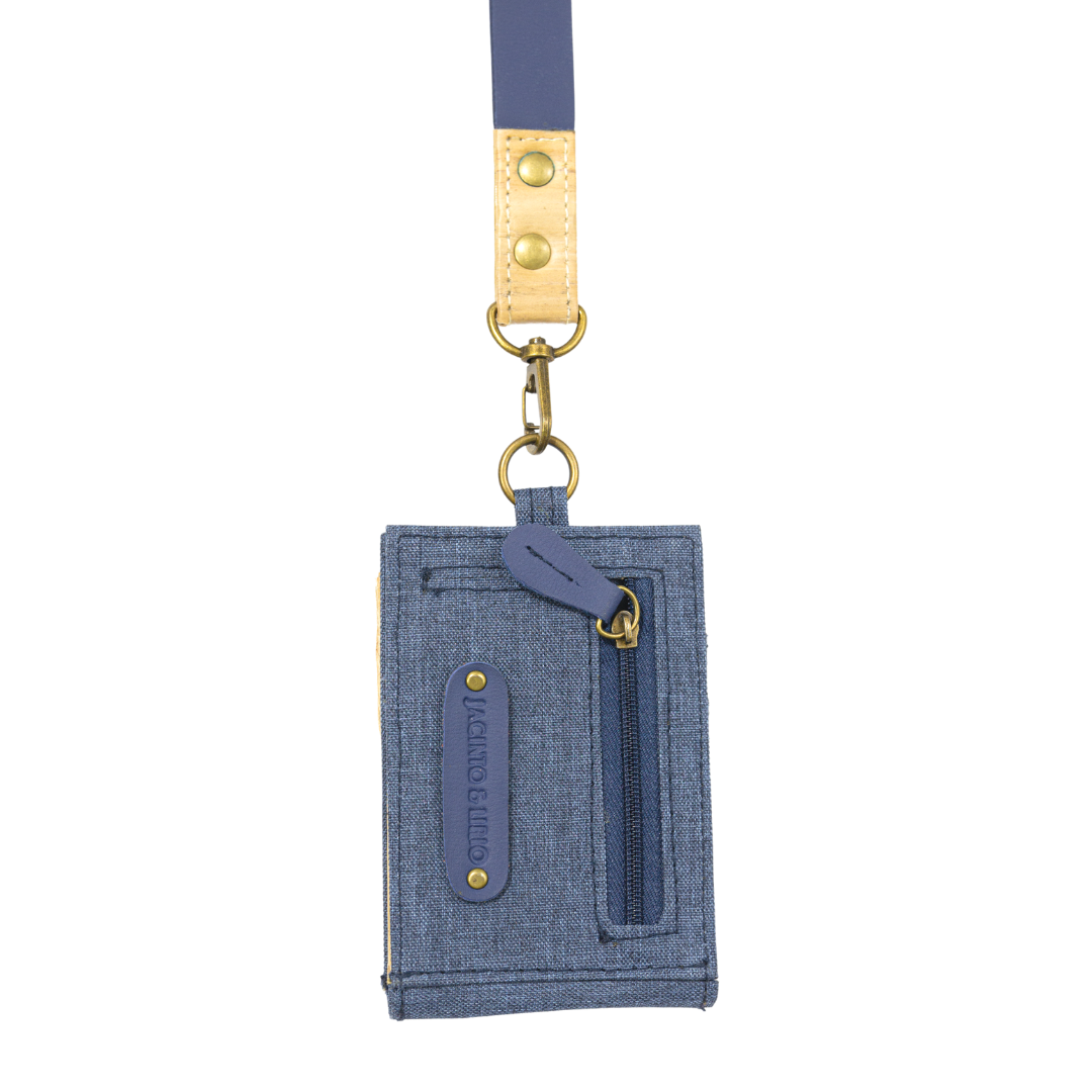 Jacinto and Lirio Kaibigan II ID Vegan Leather Wallet Vertical Orientation
