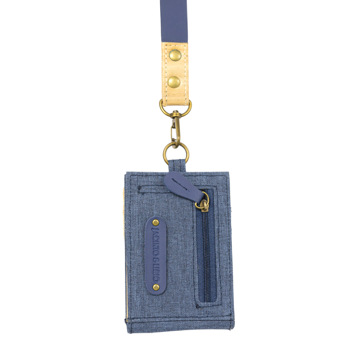 Jacinto and Lirio Kaibigan II ID Vegan Leather Wallet Vertical Orientation