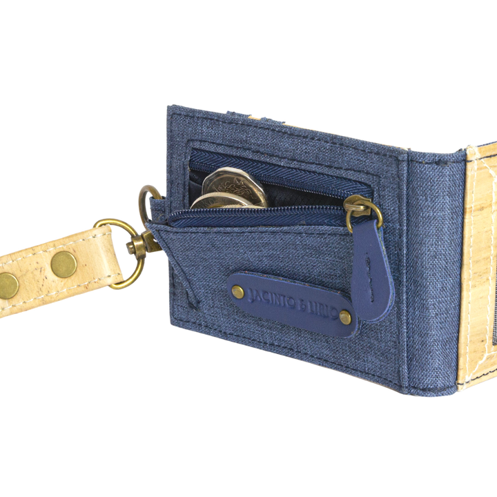 Jacinto and Lirio Kaibigan II ID Vegan Leather Wallet Vertical Orientation