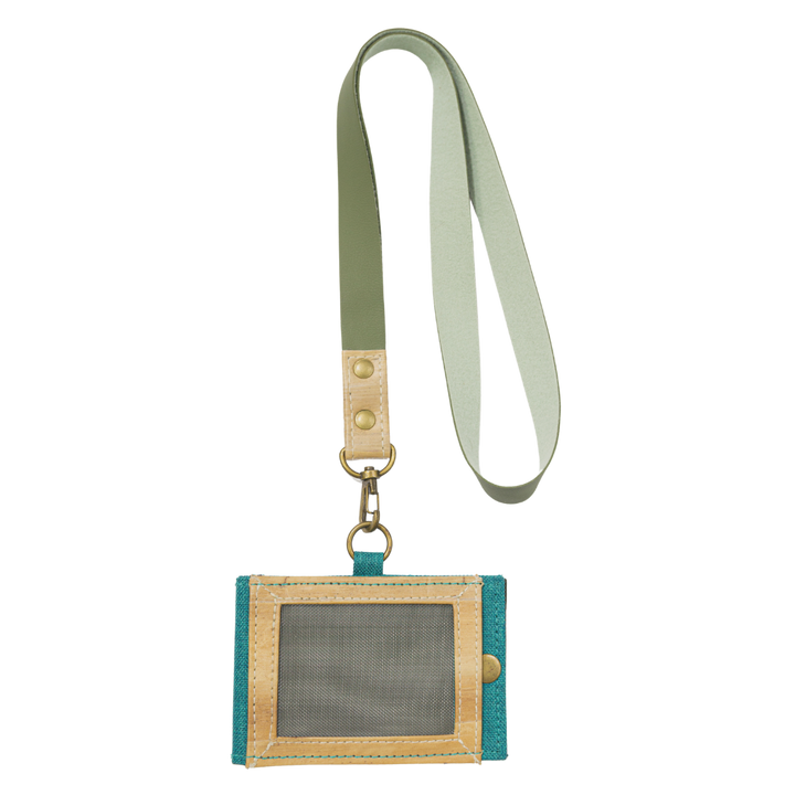 Jacinto and Lirio Kaibigan II ID Vegan Leather Wallet Horizontal Orientation