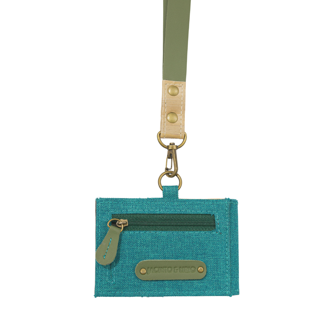 Jacinto and Lirio Kaibigan II ID Vegan Leather Wallet Horizontal Orientation