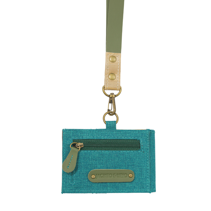 Jacinto and Lirio Kaibigan II ID Vegan Leather Wallet Horizontal Orientation