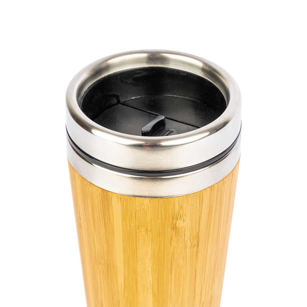 The Bamboo Company Lakbawayan Kape Cup Bamboo and Stainless Steel Coffee Tumbler