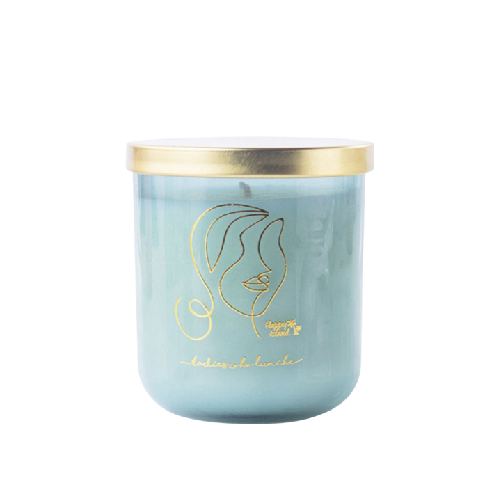 Happy Island Hand-Poured Coconut Blend Candle in Ladies Who Lunch (300mL)