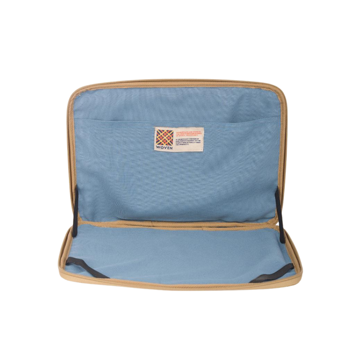Woven Abre Tikog Grass Laptop Sleeve in Dahon-Dahon