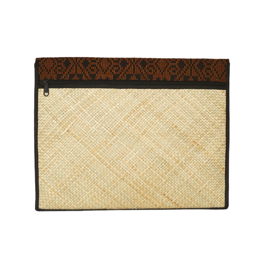 Woven Lingkat Tikog Grass and Indigenous Weaves Laptop Sleeve