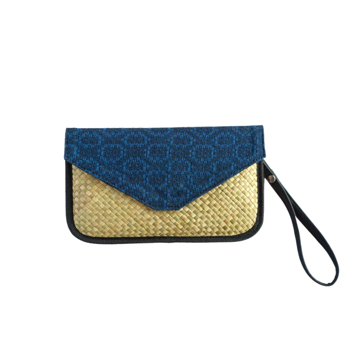 Woven Lingkat Tikog Grass and Indigenous Weaves Envelope Sleeve