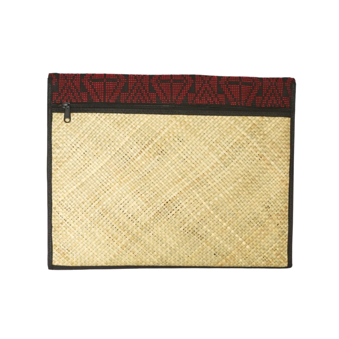 Woven Lingkat Tikog Grass and Indigenous Weaves Laptop Sleeve