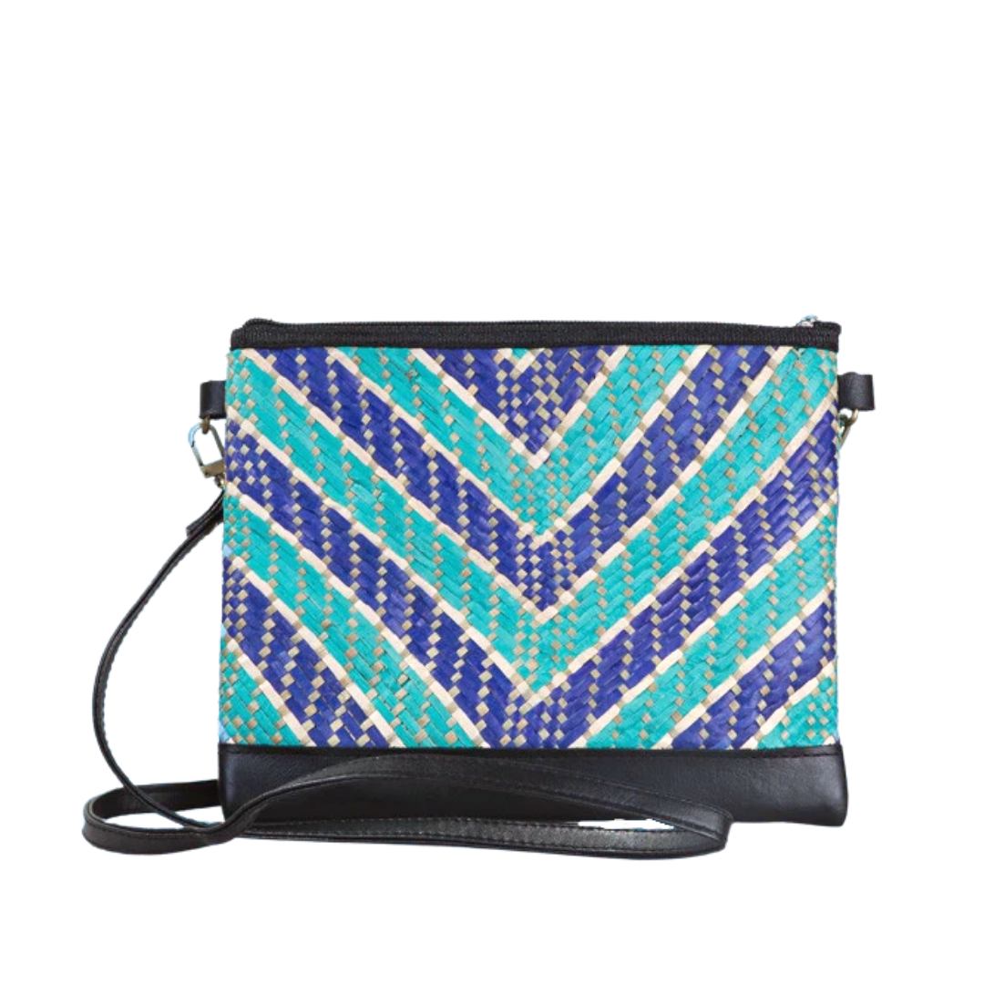 Woven Maya Tikog Grass Sling Bag