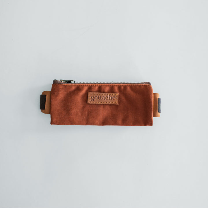 Gouache Mindy Waxed Canvas Pencil Case