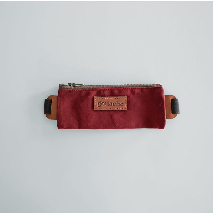 Gouache Mindy Waxed Canvas Pencil Case