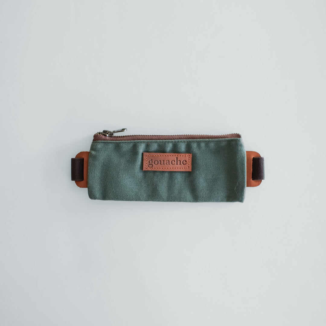 Gouache Mindy Waxed Canvas Pencil Case