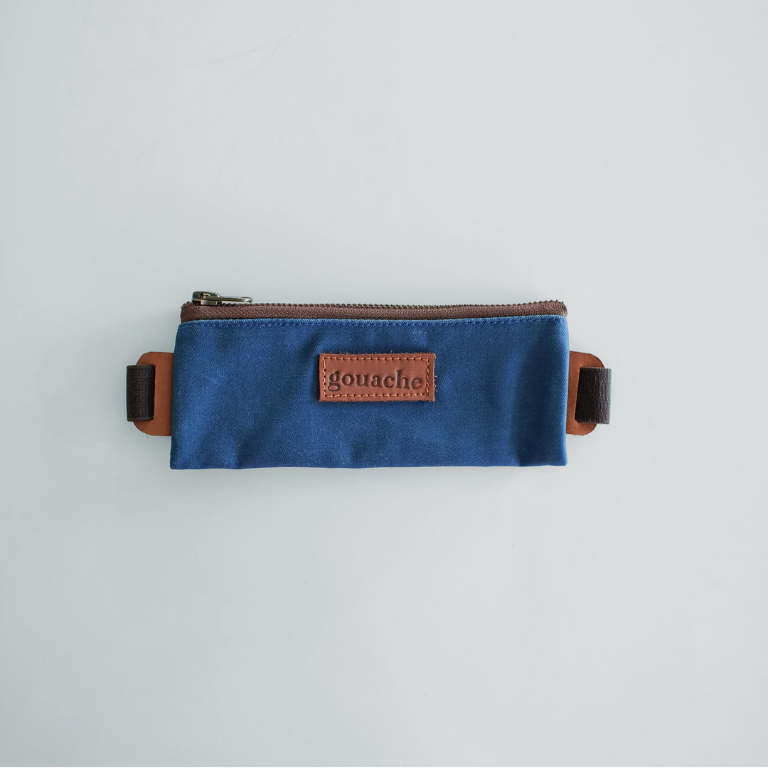 Gouache Mindy Waxed Canvas Pencil Case