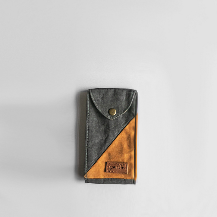 Mikko Waxed Canvas Pouch - Roots Collective PH