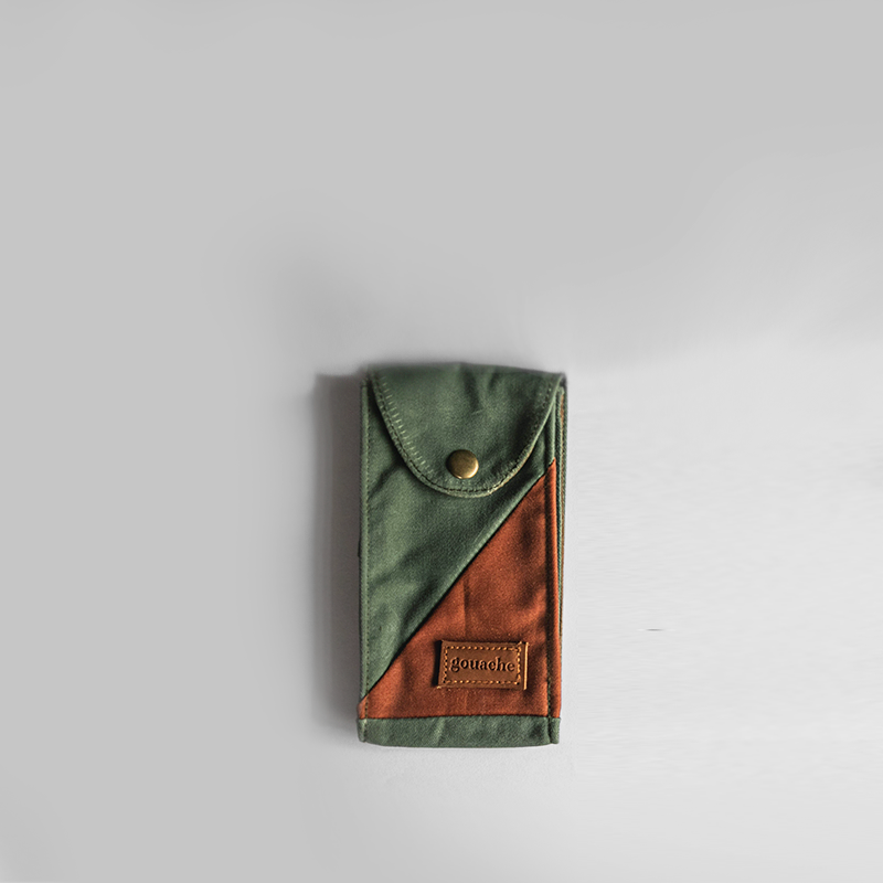 Mikko Waxed Canvas Pouch - Roots Collective PH