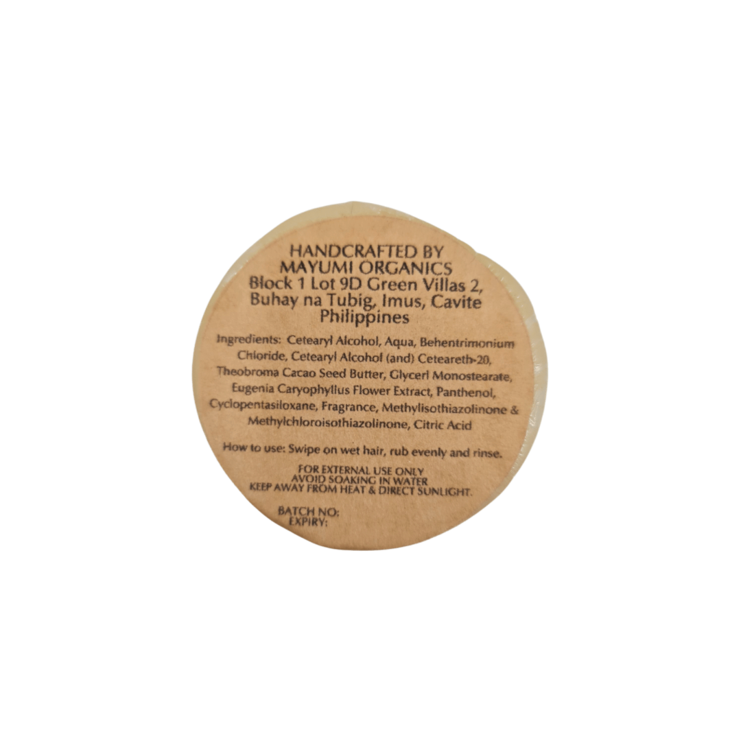 Mayumi Organics Hair-Thickening Conditioner Bar