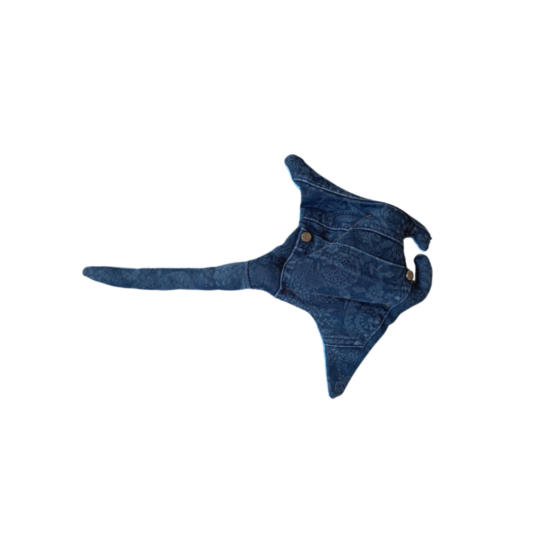 Tagpi-Tagpi Manta/Mobula Ray Plushie