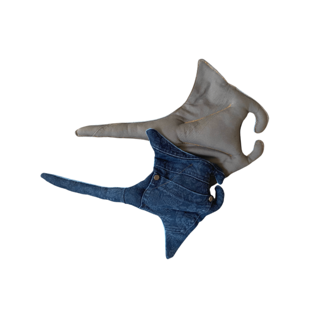 Tagpi-Tagpi Manta/Mobula Ray Plushie